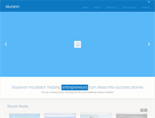 Tablet Screenshot of bluesiren.com